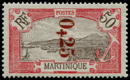 Delcampe - * MARTINIQUE - Poste - 109, Très Beau, Signé Brun: 25c.s. 50c. Rouge - Altri & Non Classificati