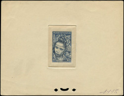 Delcampe - EPT MARTINIQUE - Poste - 228, épreuve D'atelier En Bleu (n° 1115): 50c. Martiniquaise - Altri & Non Classificati