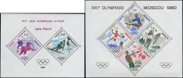 Delcampe - ** MONACO - Blocs Spéciaux - 11/12, Jeux Olympiques De Lake Placid Et Moscou - Altri & Non Classificati