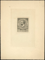 Delcampe - EPA MONACO - Taxe - 10, Type Adopté, épreuve D'artiste En Noir Grand Format, Type Définitif: 30c. Albert 1er - Altri & Non Classificati