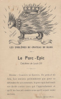 Delcampe - Porcupine Porc-Epic Hedgehog Antique French Postcard - Leeuwen