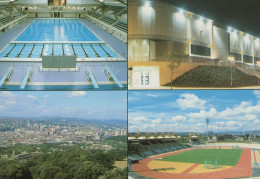 Delcampe - Ponds Forge Sheffield Arena Sports Multi View Rare Postcard - Leeuwen
