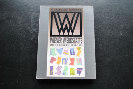 Delcampe - Wiener Werkstätte Atelier Viennois 1903 -1932 Europalia Autriche 1987 Purkersdorf Stoclet Cabaret Fledermaus Volker Rare - Revistas & Catálogos