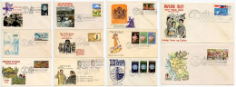 Delcampe - Philippines 1960's 11 Different FDCs Scott 880-881, 902 & C88-C89, 909-911, 932, 936, 953, C94, 990, 993, 996, 1023 - Philippines