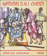 Delcampe - Vatikan-Markenheftchen 21 Weihnachten 2012 - Glasfenster ** - Booklets