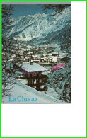 Delcampe - LA CLUSAZ 74 - Vue Générale De La Chaine Des Aravis 1986 - La Clusaz