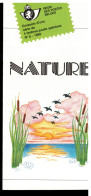 Delcampe - BELGIQUE    1989    Dépliant Poste  Nature    02/09/89 - Post-Faltblätter