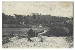Delcampe - 29 Plougasnou -   Un Coin De  Plage  Et Les Villas - Plougasnou