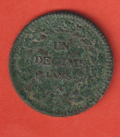 Delcampe - FRANCE 1 DECIME AN 5  A - 1 Décime