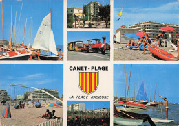 Delcampe - 66 CANET EN ROUSSILLON LA PLAGE RADIEUSE - Canet En Roussillon
