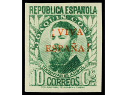 Delcampe - * ESPAÑA E. LOCALES PATRIOTICAS: ORENSE. 5, 10 Y 60 Cts. 3 Valores COMPLEMENTARIOS SIN DENTAR. RAROS. Ed.5As, 7As, 16As. - Other & Unclassified