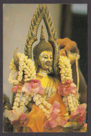 Delcampe - 115919/ Thailand, Statue Af The Buddha During Songkran - Thaïland