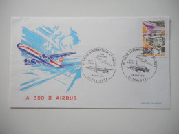 Delcampe - ENVELOPPE PHILATELIQUE, AIRBUS A 300 B, TOULOUSE 1973 , AVIATION - Unclassified