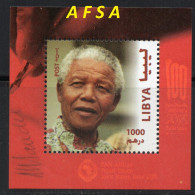 Delcampe - Centenary Of Nelson Mandela (Joint Issue With Tunisia -Algeria-Togo -Burkina Faso- Niger- South Africa ....) - Libye