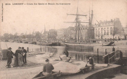 Delcampe - 25-7991 : LORIENT. BASSIN DU COMMERCE. RACCOMMODAGE DES VOILES - Lorient
