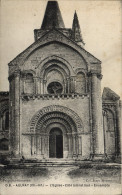 Delcampe - CPA Aulnay L'Eglise Cote Lateral Sud Ensemble - Aulnay