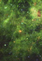 Delcampe - Supernova Blast Wave Cassiopeia Neutron Star Radio Astronomy Postcard - Astronomie