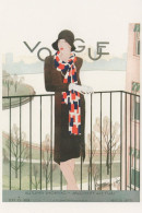 Delcampe - Millinery & Furs Fur Coats Autumn 1928 Fashion Vogue Postcard - Mode