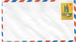 Delcampe - Postzegels > Amerika > Verenigde Naties > Postwaardestukken  Briefomslag  8c (30094) - Lettres & Documents
