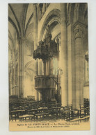 Delcampe - LA FERTÉ MACÉ - Eglise - La Chaire (belle Carte Toilée) - La Ferte Mace
