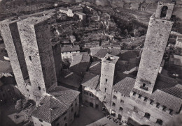 Delcampe - Citta Di . Gimignano, Veduta Turrita Dalla Torre Grossa - Siena
