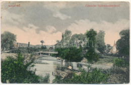 Delcampe - T3 1916 Nyárádszereda, Miercurea Nirajului; Nyárád Víze. Csergőffy Gyula Kiadása / River + "K. D. Feldpostexped. Der 89. - Unclassified