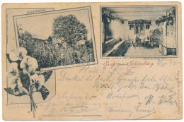 Delcampe - T4 1898 (Vorläuferr) Segesvár, Schassburg, Sighisoara; Villa Franca, Sächs. Bauernzimmer / Nyaraló, Erdélyi Szász Ház Be - Unclassified