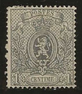 Delcampe - Belgie      .    OBP       .   23A  .  Papier Op Gom     .    O     .      Gestempeld - 1866-1867 Kleine Leeuw