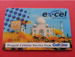 Delcampe - INDIA GSM SIM CARD OLD Excel CellOne With Chip No CN BHARAT SANCHAR NIGAM - MINT  (D0125 - Indien
