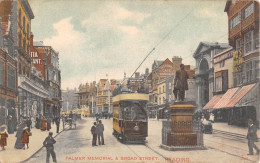 Delcampe - CPA ETATS UNIS D'AMERIQUE / USA / PALMER MEMORIAL AND BROAD STREET / READING - Andere & Zonder Classificatie