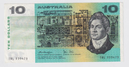 Delcampe - Australia 10 Dollars 1979 KM#45c - 1974-94 Australia Reserve Bank (paper Notes)