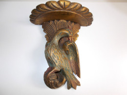 Delcampe - Alte Holz Regal Konsolen Wandkonsole Regalkonsole - Otros & Sin Clasificación