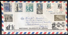 Delcampe - Espagne 1970 - Lettre De Majorque Vers Bruxelles (Belgique) - Covers & Documents