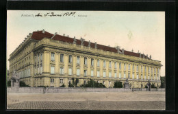 Delcampe - AK Ansbach, Schloss Mit Vorplatz - Ansbach