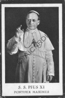 Delcampe - Paus Pius XI Achilles Ratti °1857 Desio Milaan  †1939  (K617) - Todesanzeige