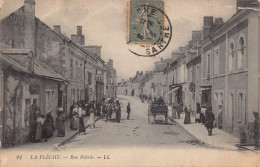 Delcampe - Carte Postale [72] Sarthe > La Fleche  Rue Boierie   Très Beau Plan - La Fleche