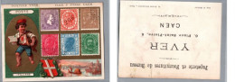 Delcampe - CHROMO PAPETERIE ET FOURNITURES DE BUREAU YVER CAEN       SCT 5 1190 - Autres & Non Classés