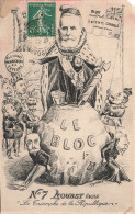 Delcampe - [-10%] POLITIQUE - Satire - Emile Loubet - Président - Bloc Républicain - Tapeurs - Ententes - London - Carte Postale An - Satirische