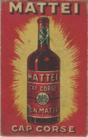 Delcampe - LD Carnet Bloc Note Publicitaire Mattei Cap Corse / Old Manara Rum - Publicités