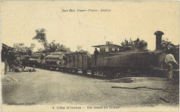 Delcampe - TB Afrique, Côte D’Ivoire – Un Train De Billes (issue D’un Carnet) - Costa D'Avorio