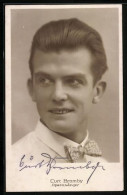 Delcampe - AK Opernsänger Curt Bromby, Autograph - Oper