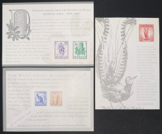 Delcampe - Australie - Epreuve - Facsimilie - Facsimilé - Lot De 3 Cartes - Probe- Und Nachdrucke