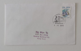 Delcampe - SC538 HONGKONG CHINA Circulated Cover 2000 Local Postage - Briefe U. Dokumente