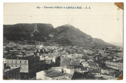 Delcampe - Algerie -  Oran Et Santa Cruz - Panorama - Oran