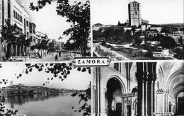 Delcampe - ESPAGNE - Zamora - Avenida De Portugal - Parque Del Gral Mola - Vista General - Interior De Catedral - Carte Postale - Zamora