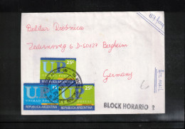 Delcampe - Argentina 2001 Interesting Airmail Letter - Covers & Documents