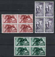 Delcampe - Rio Muni 1961. Edifil 18-20 X 4 ** MNH. - Rio Muni