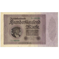 Delcampe - 100000 Mark, Germany, 1923 (XF), Pick 83a - 100000 Mark