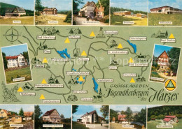 Delcampe - Harz Region Jugendherbergen Des Harzes - Harzgerode