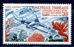 Delcampe - Franz. Polynesien 48 Postfrisch Tauchsport #IS717 - Sonstige & Ohne Zuordnung